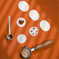 Miniatyrbillede 4 af 5: Kaffemaskine Udskiftning Professionelle Filtre Papir Kaffe Te Værktøj Køkkenværktøj 51mm As Shown