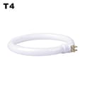 T4 Rund ringformad lampa - G10q lysrör med 4 stift
