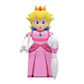 Miniatyrbild 3 av 5: 8 st/set Super Mario Bros Mini Actionfigur Luigi Mario Tecknad Spel Minifigur Byggklossar Set Små Figurer Leksaker För Barn Pojkar Flickor