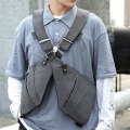 Pikkukuva 10 / 10: Små Slingväska Plånbok Antistöld Axelväska Herr Dam Crossbody Bag svart black Left Side