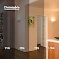 Miniatyrbillede 3 af 5: Pakke med 6 Halogenpærer R7s 78mm 100w 230v, Dæmpbar Halogenrørlampe, Varmt Hvidt 2700k, 1500lm, Lineær Halogenspotlight, Til Landskabsbelysning, Wor