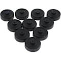 Miniatyrbilde 4 av 5: 10 stk Gummikoppdeler Membran Luftpumpe For Akvarium Fiskepumpe Erstatning, Svart, 2