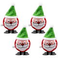Miniatyrbild 2 av 4: 4 st Jul Uppdragbara Leksaker Jultomte Presentleksak (slumpmässig färg)