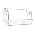 Miniatyrbillede 3 af 5: Gennemsigtig skuffeboks Sæber Håndklæder Dåser Vitrineskab Køleskab Organizer Boks Opbevaringsboks til Badeværelse Hjemmeskabe Bordplader 21.5cmx26.5cmx13.5cm