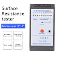 Miniatyrbillede 3 af 5: -385 LED Display Overflademodstandstester Anti-statisk Test Induktions Ohm Meter Modstandstest med LED-indikator Gray