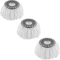 3-pak Premium Erstatningsmoppehoveder Refill Til 360 Roterende Rund Spin Magic Moppe
