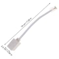 Miniatyrbilde 4 av 4: 2 stk. RJ11 til RJ45 Adapter Telefon til Ethernet Adapter Telefon til Ethernet Kabel