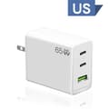 Miniatyrbilde 7 av 8: 65W USB Type-C GaN-lader Power F EU-Plug