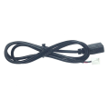 Pikkukuva 5 / 5: 2kpl 4-nastainen+6-nastainen liitin USB-kaapeli Autoradion stereolle 1m USB-kaapeli USB-sovitin