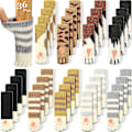 Miniatyrbild 1 av 5: 2024 Nytt 36 stycken (9 set) Kattstolsstrumpor Cat Paw Stol Benstrumpor Kattmöbler Strumpor Stickade möbler Soc