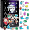 Miniatyrbillede 2 af 5: Halloween Ædelstens Adventskalender | 24 Dages Halloween Kalender Nedtælling Legetøj | Nedtælling Juletræspynt Overraskelse Adventskalender Sæt
