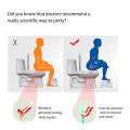 Miniatyrbild 3 av 4: 1/2 bambu Toalettpall Non Slide Poop Seat Old People Potty Squat Log color 1 Pc