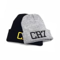 Miniatyrbild 2 av 5: Cr7 Beanies Stickad Cap Vinterkepsar Skullies Bonnet Cristiano Ronaldo Vinterkepsar För Herr Dam Mössa Utomhussport Varm Cap 2018 black 2