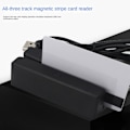 Miniatyrbilde 5 av 5: MSR90 USB Magnetisk Stripe Kortleser Kortleser Stripe 3 Spor Mini Swiper for USB PC