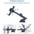 Miniatyrbilde 3 av 5: 3-i-1 Mobilholder for Bil, Mobilholder Luftventil & Sugekopp, Universell Bilholder, Smartphoneholder