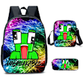 Miniatyrbild 1 av 5: 3 st Unspeakable Ryggsäck Crossbody Väska Pennfodral Set Presenter