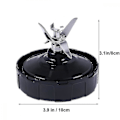 Miniatyrbillede 3 af 3: Ekstraktionsblad til Nutri Ninja Blender Reservedele til Nutri Ninja Juicer Udskiftning 6 Finner (Skin)