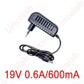 Pikkukuva 1 / 4: 19v 0.6a 600ma Adapteri Laturi Adapteri Imurin Osia,eu Pistoke