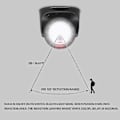 Miniatyrbild 2 av 5: Utomhusvägglampa med rörelsesensor | 1000 Lumen LED-belysning utomhus | Batteridriven sladdlös belysning 360° svängbar