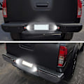 Miniatyrbillede 5 af 5: 2 stk. Røde Tube Smd Led Nummerpladelygter Til Nissan Navara D40