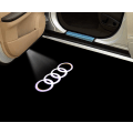 Miniatyrbillede 1 af 5: Egnet til Audi Aodi velkomstlys A4LA5A6L atmosfærelys A7A8LQ3Q5Q7 dørlaserprojektionslys (2 pakker)