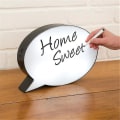 Miniatyrbild 1 av 4: Led Light Box Speech Bubble Board 1 penna kompatibel med födelsedagsfest Bröllop