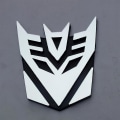 Miniatyrbild 1 av 5: 3d-logotypsskydd Autobot Transformers Emblem Badge Graphics Dekal Bilsticker Decepticons