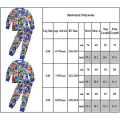 Miniatyrbild 5 av 5: Barn Pojkar Roblox Rainbow Friends Tryck Långärmad T-shirt + Byxor Pyjamas Sovkläder Set 8-9 Years