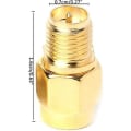 Pikkukuva 3 / 5: Sma Stecker Auf Rp-sma Buchse Rf Gerade Stecker Vergoldung Adapteri Fr Wi-Fi Antenni Toistin Funk Signaali Verlngerungs Kabel4kpl