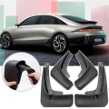 Miniatyrbilde 2 av 5: Bil Mudflaps For Ioniq 6 2023 2024 Ioniq6 Sprutbeskyttere Mud Flaps Sprutskjermer Foran Bak Hjul Black
