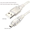 Miniatyrbillede 2 af 5: Cy Usb han til Firewire Ieee 1394 4-pin han Ilink adapter ledning Kabel til Dcr-trv75e Dv 1m Usb Firewire kabel
