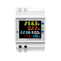 Miniatyrbild 1 av 5: Tuya WiFi Intelligent Digital Display Elmätare DIN-Skena Spänningsmätare Strömmätare Effektfaktor Frekvensmätare A White