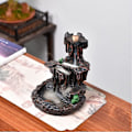 Miniatyrbilde 5 av 5: Fjellfoss Røkelsesbrenner Backflow Røkelsesholder