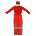 Miniatyrbilde 3 av 5: Power Rangers Strong Dragon Red Barn Superhelt Rollespill Spill Party Kostyme Muskelpakke XS