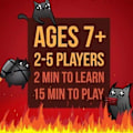 Miniatyrbilde 2 av 4: Exploding Kittens - Kortspill | Familiespill | Russisk Rulett | Engelsk | Alder 7+ | 2-5 Spillere