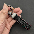 Miniatyrbillede 3 af 5: Luksus ruskindslæder bilnøglering til Skoda Kodiaq Superb Fabia 1 2 3 4 A5 A7 Mk1 Mk2 Mk3 Mk4 Octavia Vrs nøglering tilbehør