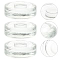 Miniatyrbilde 4 av 4: 3 stk. Fermenteringsglassvekter Bredåpnede Glasskrukker Sylteagurkflasker Forseglingslokk Krukker Fermenteringslokk