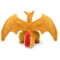 Miniatyrbillede 2 af 5: Elf Plysstofdyr med to horn, gul Charizard, forskellige farver, sort, mørk million Charizard plysstofdyr yellow
