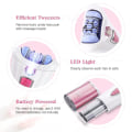 Miniatyrbilde 3 av 5: Hårfjerning, Smooth Glide Epilator, Bærbar trådløs barberhøvel, Ansiktshårbarbermaskin