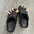 Pikkukuva 1 / 4: Kengänkoristeet Varpaat, Clog-koriste, Crocs-tarvikkeet, Epänormaalin muotoiset varvaskoristeet, Hauskat lahjat Skin