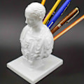 Miniatyrbild 5 av 5: Julius Caesar Ides Of March Penna / Pennhållare Skulptur Desktop Organizer-yuyu