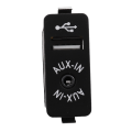 Pikkukuva 3 / 5: Auton USB Aux In Plug Aux Input -sovitin E81 E87 E90 F10 F12 E70 X4 X5 X6