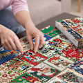 Miniatyrbilde 4 av 5: Julekalender Puslespill 1000 brikker Red