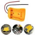 Batteriadapter Power Wheels Adapter för Dewalt Batteri 18v Power Dockhållare Strömkontakt
