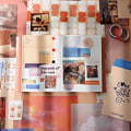 Miniatyrbillede 2 af 5: Æstetisk Scrapbogssæt, Junk Journal Sæt med Journaling/Scrapbooking Tilbehør, Gave til Teenager (-xx