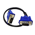 Miniatyrbilde 4 av 4: 30cm VGA-forlengelseskabel hann til hann for PC-datamaskin, skjerm og projektor