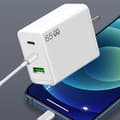 Miniatyrbillede 3 af 8: 65W USB Type-C GaN-oplader Power F EU-Plug