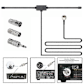 Miniatyrbillede 1 af 5: DAB FM Radio Antenne FM Dipol Antenne Audio Stikkontakt til Stereo Receiver