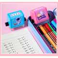 Miniatyrbillede 3 af 5: 4 stk. Matematik Rullestempel, Addition og Subtraktion Segl Aritmetisk Artefakt, Matematik Rullestempel med Blæk til Skoleundervisningsmaterialer