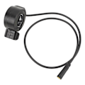 Miniatyrbilde 3 av 5: 130X Gasskabel Akselerator 3-Pin Vanntett Kobling Tommelgass for BAFANG BBS01 BBS02 Elektrisk Sykkel